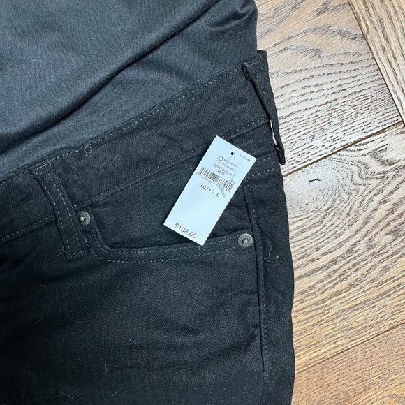 Gap Maternity - True Waistband Full Panel Girlfriend Jeans - NWT - Picture 5 of 6